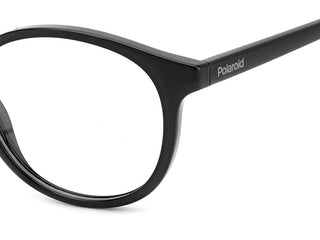 Polaroid PLD D498 unisex Black Geometric Eyeglasses