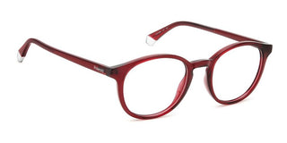 Polaroid PLD D498 unisex Red Geometric Eyeglasses