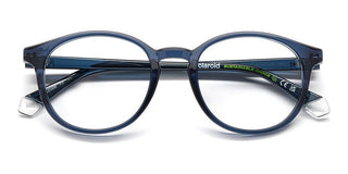 Polaroid PLD D498 unisex Blue Geometric Eyeglasses