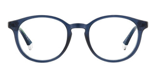 Polaroid PLD D498 unisex Blue Geometric Eyeglasses