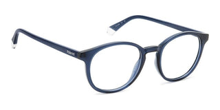 Polaroid PLD D498 unisex Blue Geometric Eyeglasses