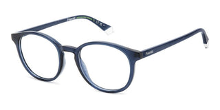 Polaroid PLD D498 unisex Blue Geometric Eyeglasses