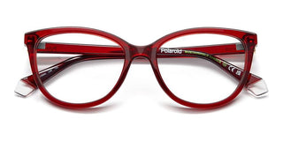 Polaroid PLD D504 women Red Cat Eye Eyeglasses