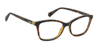 Polaroid PLD D505 unisex Havana Geometric Eyeglasses