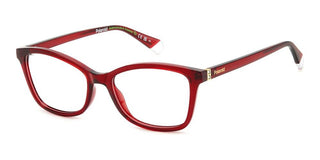 Polaroid PLD D505 unisex Red Geometric Eyeglasses