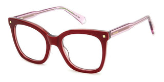 Polaroid PLD D507 women Red Squared Eyeglasses