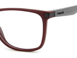 Polaroid PLD D514 men Red Squared Eyeglasses