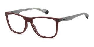 Polaroid PLD D514 men Red Squared Eyeglasses