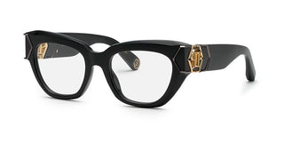 Philipp Plein PLEIN HERA VPP140M unisex Black Cat Eye Eyeglasses