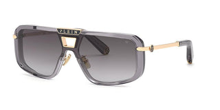 Philipp Plein PLEIN LEGACY SPP008M unisex Grey Pilot Sunglasses