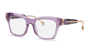 Philipp Plein PLEIN QUEEN VPP125S unisex Violet Squared Eyeglasses