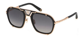 Philipp Plein PLEIN SIGNATURE SPP010M unisex Rose gold Pilot Sunglasses