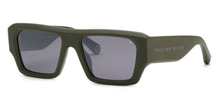 Philipp Plein PLEIN STARLIGHT SPP144 unisex Green Squared Sunglasses