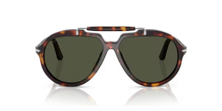 Persol PO 0202S unisex Havana Pilot Sunglasses