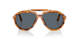 Persol PO 0202S unisex Brown Pilot Sunglasses