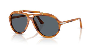 Persol PO 0202S unisex Brown Pilot Sunglasses