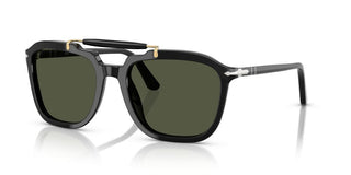 Persol PO 0203S unisex Black Squared Sunglasses