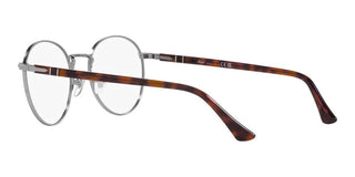 Persol PO 1008V unisex Ruthenium Round Eyeglasses