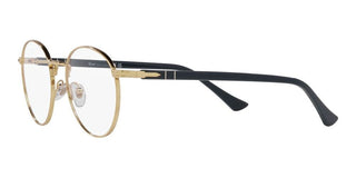 Persol PO 1008V unisex Gold Round Eyeglasses