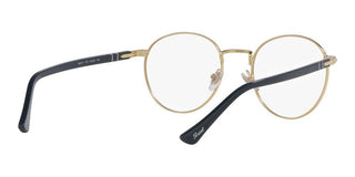 Persol PO 1008V unisex Gold Round Eyeglasses