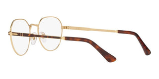 Persol PO 2486V unisex Gold Round Eyeglasses