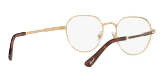 Persol PO 2486V unisex Gold Round Eyeglasses