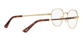 Persol PO 2486V unisex Gold Round Eyeglasses