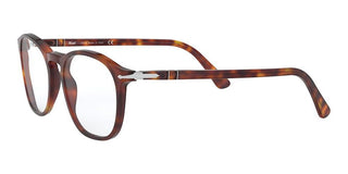 Persol PO 3007VM men Havana Geometric Eyeglasses