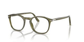 Persol Suprema PO 3007V men Green Geometric Eyeglasses