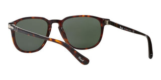 Persol PO 3019S unisex Havana Round Sunglasses