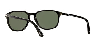 Persol PO 3019S unisex Black Round Sunglasses