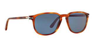 Persol PO 3019S unisex Brown Round Sunglasses