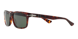 Persol PO 3048S men Havana Squared Sunglasses