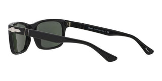 Persol PO 3048S men Black Squared Sunglasses