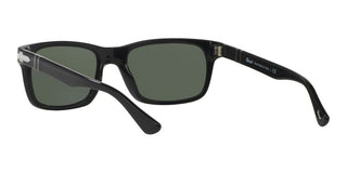 Persol PO 3048S men Black Squared Sunglasses