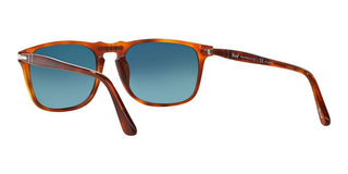 Persol PO 3059S men Brown Geometric Sunglasses