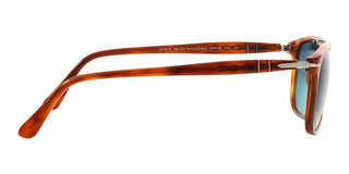 Persol PO 3059S men Brown Geometric Sunglasses