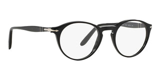 Persol PO 3092V unisex Black Round Eyeglasses