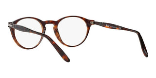 Persol PO 3092V unisex Havana Round Eyeglasses