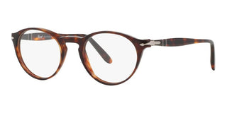 Persol PO 3092V unisex Havana Round Eyeglasses