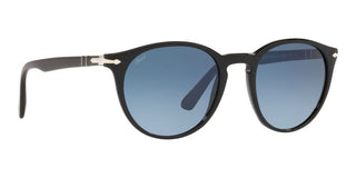 Persol PO 3152S men Black Round Sunglasses