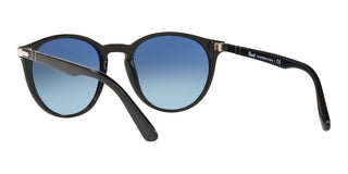 Persol PO 3152S men Black Round Sunglasses