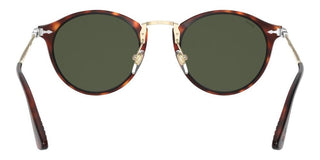 Persol PO 3166S men Havana Round Sunglasses