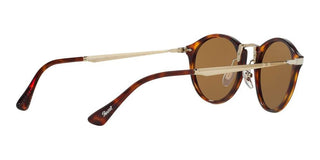 Persol PO 3166S men Havana Round Sunglasses