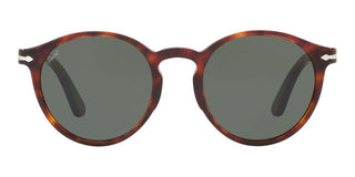 Persol PO 3171S men Havana Round Sunglasses