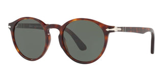 Persol PO 3171S men Havana Round Sunglasses