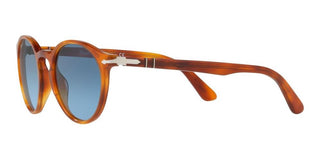 Persol PO 3171S men Brown Round Sunglasses