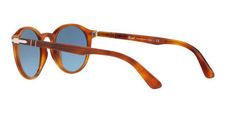 Persol PO 3171S men Brown Round Sunglasses