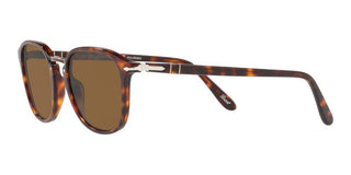 Persol PO 3186S men Havana Geometric Sunglasses