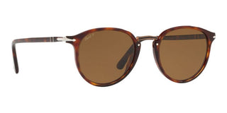 Persol PO 3210S men Havana Round Sunglasses